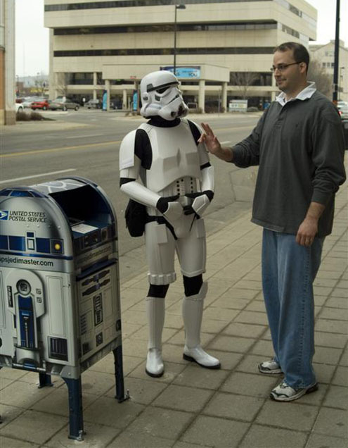 USPS R2D2 Mailbox